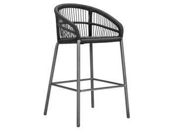 NEXUS - Polypropylene stool with back by JANUS et Cie - view 2